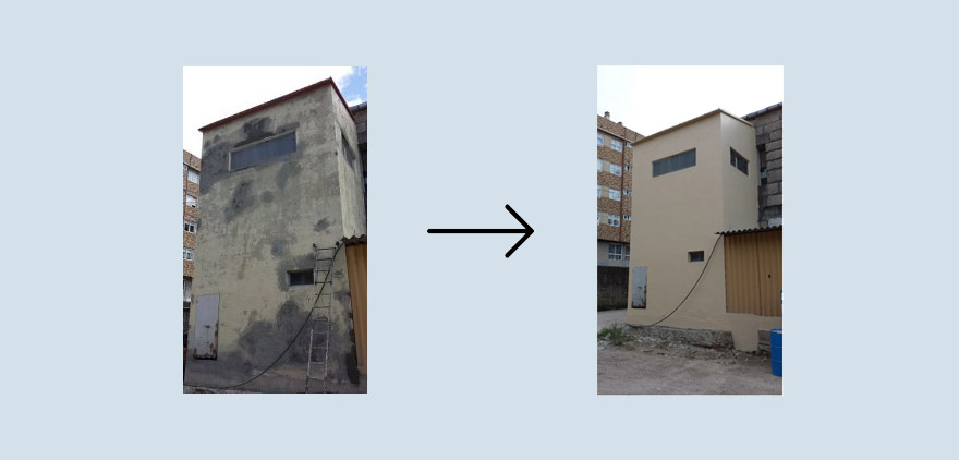 Pintura para impermeabilizar terrazas y fachadas