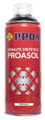 Esmalte laca al poliuretano. Satinado. Spray. PROALAC. blanco